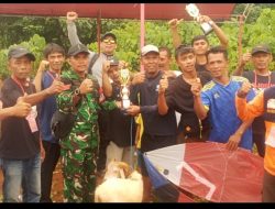 Langit Bangkonol Meriah: Turnamen Layang-Layang Totomo Semarakkan HUT TNI ke-80 dan Eratkan Silaturahmi Warga