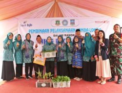 TP PKK Desa Cikedung Diberi Pembinaan Jelang Penilaian Lomba HKG P