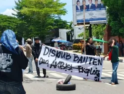 Ratusan Aktivis Tagih Janji Pembangunan, Dalam HUT Banten Ke-25 Tahun