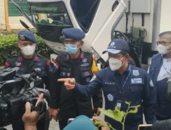 Kendaraan Keluar-Masuk Modern Cikande Harus Lewat One Gate , Guna Cegah Paparan Radiasi