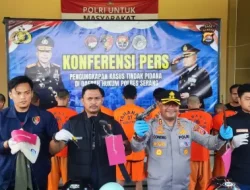 9 Pelaku Kejahatan dari 3 Kasus Berbeda Dibekuk Polres Serang