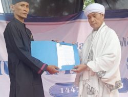 Ahmad Nasrudin Resmi Dilantik Menjadi Ketua PWI – LS Kabupaten Serang Masa Hidmat 2025-2030