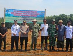 Kapolsek Bojong Polres Pandeglang Gelar Penanaman Jagung Serentak, Dukung Swasembada Pangan Tahun 2025