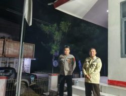 Kanit Binmas Bripka Mustopa dan Anggota melaksanakan Patroli C3 di Wilkum Polsek Leuwidamar