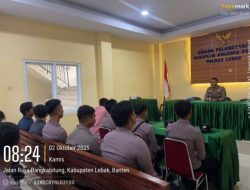 Sie Propam Polres Lebak Gelar Sosialisasi Pengawasan PNPP untuk Cegah Pelanggaran Disiplin, Kode Etik dan Pidana