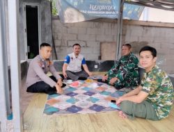 Bhabinkamtibmas Polsek Rangkasbitung Polres Lebak dan Babinsa Sambangi Warga Kampung Telaga Biru