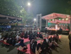 Kapolsek Rangkasbitung Polres Lebak Hadiri Istighosah Menyambut HUT TNI Ke 80 di Alun-alun Rangkasbitung