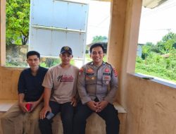 Bhabinkamtibmas Desa Mekarmulya Polsek Cimarga Polres Lebak Ajak Warga Jaga Kamtibmas