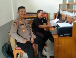 Kapolsek Cimarga Polres Lebak Silaturahmi Dengan Warga Desa Margatirta