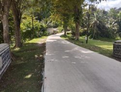 Pembangunan Jalan Raya Kumpay – Cipariama Kecamatan Banjarsari Selesai Dilaksanakan, Warga Antusias