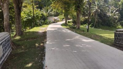 Pembangunan Jalan Raya Kumpay – Cipariama Kecamatan Banjarsari Selesai Dilaksanakan, Warga Antusias