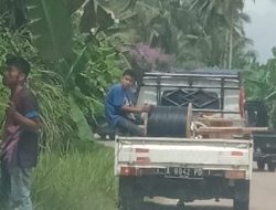 Mandor PT. Awinet Global Mandiri Malingping Kabur, Saat Akan Dikonfiramsi Wartawan