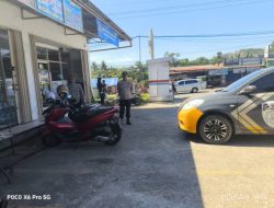 Polsek Rangkasbitung Polres Lebak Patroli Ke Toko Indomaret Jalan Ir.Soetami