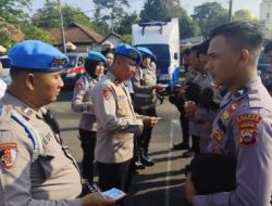 Sipropam Polres Pandeglang Gelar Gaktiblin, Tingkatkan Disiplin dan Profesionalisme Personel