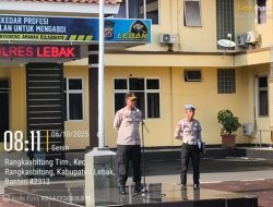 Waka Polres Lebak Gelar Sosialisasi Larangan Gaya Hidup Hedon bagi PNPP dan Keluarga
