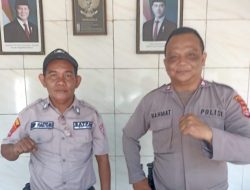 Bhabinkamtibmas Polsek Rangkasbitung Polres Lebak Sambangi Satpam PT. Masoli
