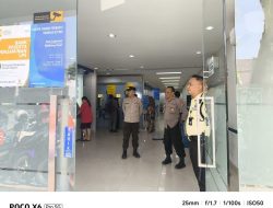 Polsek Rangkasbitung Polres Lebak Sampaikan Pesan Kamtibmas ke Satpam dan Nasabah BCA