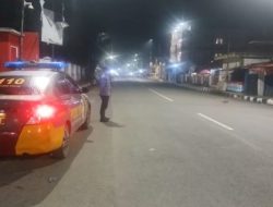 Polsek Rangkasbitung Polres Lebak Patroli Ke Jalan Multatuli Antisipasi Gangguan Kamtibmas