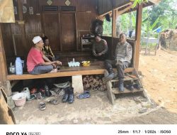 Anggota Polsek Rangkasbitung Polres Lebak Giat Silaturahmi Ke Tokoh Agama di Kampung Babakan