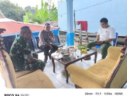 Anggota Polsek Rangkasbitung Polres Lebak Giat Patroli dan Sambangi Warga Sampaikan Pesan Kamtibmas