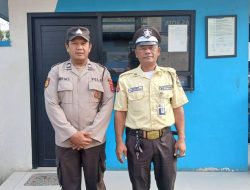 Berikan Edukasi Kamtibmas,Kanit Samapta Polsek Rangkasbitung Polres Lebak Patroli Dialogis Ke Gardu PLN  