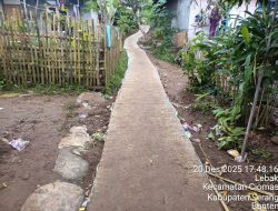 Warga Nengger Sambut Baik, Jalan Lingkungan Telah di Betonisasi oleh Pemdes Lebak – Ciomas