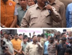 Presiden RI Prabowo Tinjau Langsung Aceh : Mohon Maaf Jika Masih Ada Kekurangan, Pemerintah Terus Bekerja