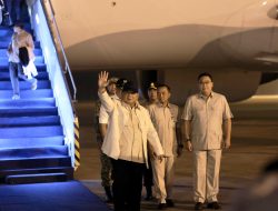 Dari Moskow Langsung Tiba di Medan, Prabowo Prioritaskan Percepatan Penanganan Bencana