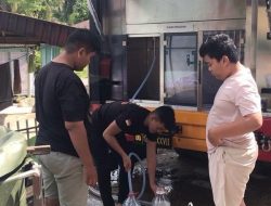TNI Kerahkan Kendaraan Khusus, Air Bersih untuk Warga Palembayan Agam Makin Tercukupi