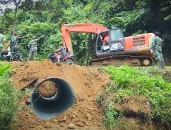 Respon Cepat: TNI Rampungkan Dua Jembatan Armco di Aceh Timur, Warga Tak Lagi Terisolasi