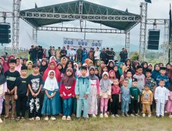 Guna Mempererat Silaturahmi dan Kekompakan, BPPKB DPAC Mancak Gelar Milad  ke 7 Bersama 500 Anak Yatim dan Dhuafa.