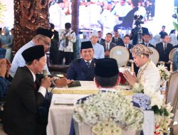 Momen Haru Prabowo Jadi Saksi Nikah Sespri Agung Surahman, Sempat Meneteskan Air Mata