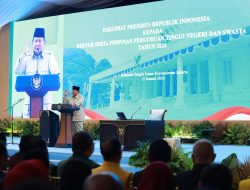 Prabowo Dialog dengan 1.100 Rektor hingga Guru Besar di Istana Negara