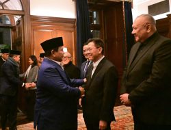 Prabowo Tiba di Inggris, Bakal Bertemu Raja Charles III dan PM Starmer