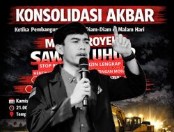 Bentuk Respon Mega Proyek Sawah Luhur, Mahasiswa Banten Ajak Seluruh Elemen Masyarakat Hadiri Konsolidasi Akbar