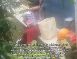 Viral Air Mata Bocah SD saat Bawa Pulang MBG untuk Makan Keluarganya