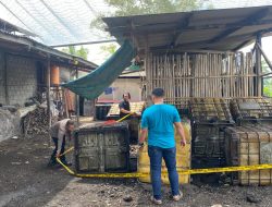 Upaya Tindak Lanjut Dugaan BBM Solar Ilegal di Pejaten-Kramatwatu Dipasang Garis Polisi