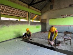 Revitalisasi SMPN 3 Jiken oleh Pemerintah Buka Lapangan Kerja Bagi Warga, Hidupkan Ekonomi Keluarga