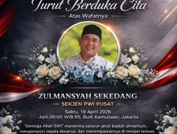 Keluarga Besar IWO-I Banten Ucapkan Duka Mendalam atas Wafatnya Sekjen PWI Pusat