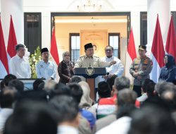 Prabowo: Aparat Jangan Jadi Bekingan Narkoba hingga Judi