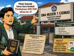 Mahasiswa UIN Banten Soroti Dugaan Pungutan Iuran Qurban di SMAN 1 Ciomas yang Dikaitkan dengan Pembagian SKL