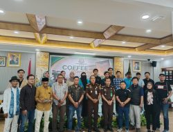 Coffee Morning Kejari Cilegon Bersama Insan Pers, Kajari Ajak Bangun Sinergi dan Komunikasi Humanis