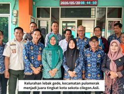Kelurahan Lebak Gede Raih Juara Pertama Lomba Kelurahan Tingkat Kota Cilegon