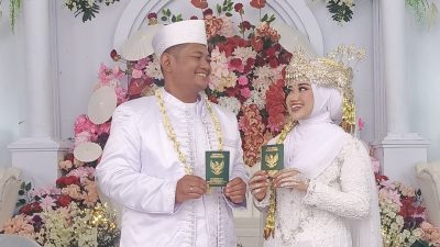 Kebahagiaan Terpancar Bagi Kedua Insan “Laeli dan Lolo, Sah jadi Pasangan Suami Istri