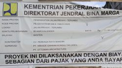 Diduga Tidak Penuhi Standar Teknis dan Lemahnya Pengawasan, Proyek Jalan Beton Priyayi – Terumbu Rp11,3 milyar Retak