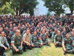 Novriyadi, Kepala Kesbangpol Banten Hadiri Apel Danramil dan Babinsa Korem 064/Maulana Yusuf Tahun 2026