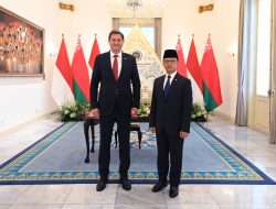 Terima Kunjungan Kehormatan Menlu Belarus, Menlu Sugiono Bahas Persiapan Jelang Kunjungan Kenegaraan Presiden Belarus ke Indonesia