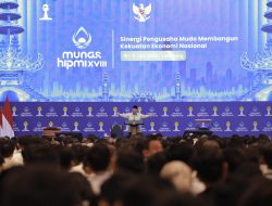 Prabowo di Munas HIPMI: Tak Ada Pertumbuhan Ekonomi Tanpa Nasionalisme