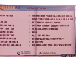 Proyek Puluhan Milyar dari Kementrian PU di Kelurahan Banten-Kota Serang: Dukung dan Awasi Bersama