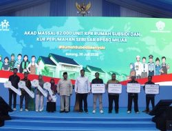Prabowo Saksikan Akad Massal KPR FLPP untuk 62.710 Penerima, dari Guru SD hingga Pengemudi Ojol